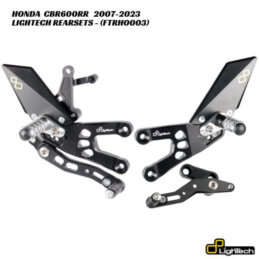 LighTech Adjustable Rearsets FTRHO003 - Honda CBR600RR 2007-2023