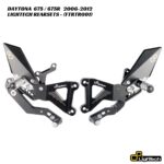 LighTech Adjustable Rearsets FTRTR001 - Triumph Daytona 675 / 675R 2006-2012