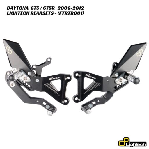 LighTech Adjustable Rearsets FTRTR001 - Triumph Daytona 675 / 675R 2006-2012