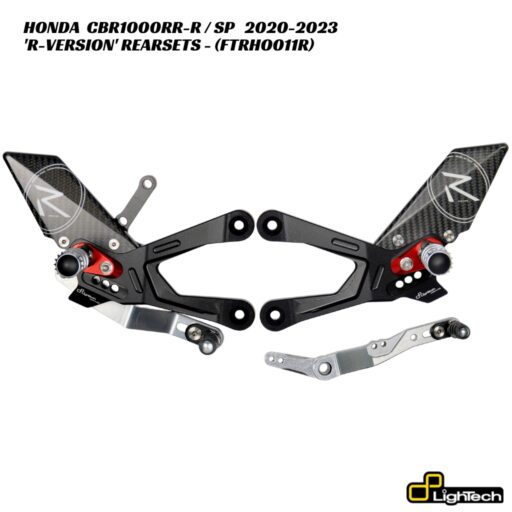 LighTech R-Version Rearsets FTRHO011R - Honda CBR1000RR-R / SP 2020-2023