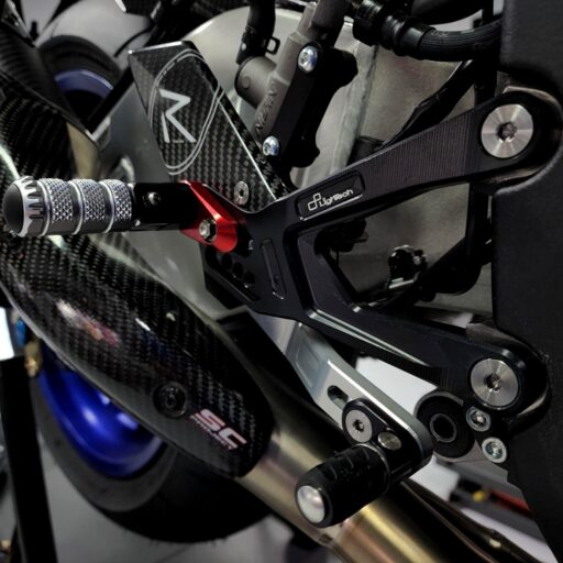 LighTech R-Version Rearsets FTRYA009R - Yamaha R1 / R1M 2015-2023