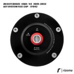 Rizoma Key System Fuel Cap TF042 - Ducati Diavel 1260 / V4 2019-2023