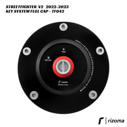 Rizoma Key System Fuel Cap TF042 - Ducati Streetfighter V2 2022-2023