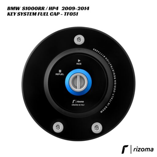 Rizoma Key System Fuel Cap TF051 - BMW S1000RR / HP4 2009-2014