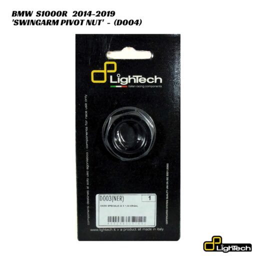 LighTech Aluminium SwingArm Pivot Nut D004 - BMW S1000R 2014-2019