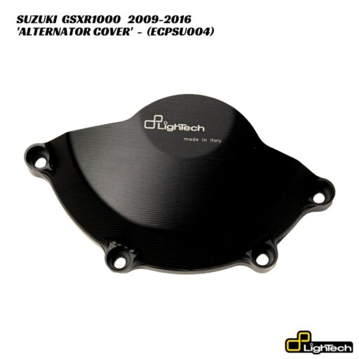 LighTech Billet Alternator Protection Cover ECPSU004 - Suzuki GSXR1000 2009-2016
