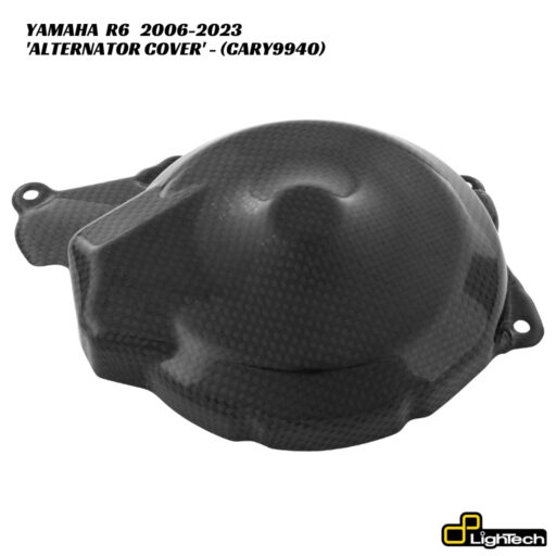 LighTech Carbon Fiber Alternator Cover CARY9940 - Yamaha R6 2006-2023