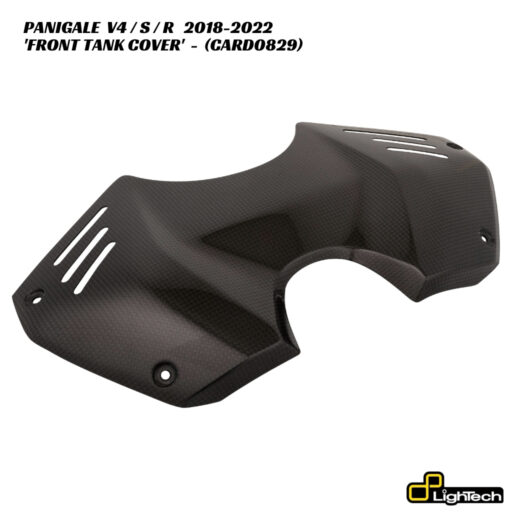 LighTech Carbon Fiber Front Tank Cover CARD0829 - Ducati Panigale V4 / V4S / V4R 2018-2022