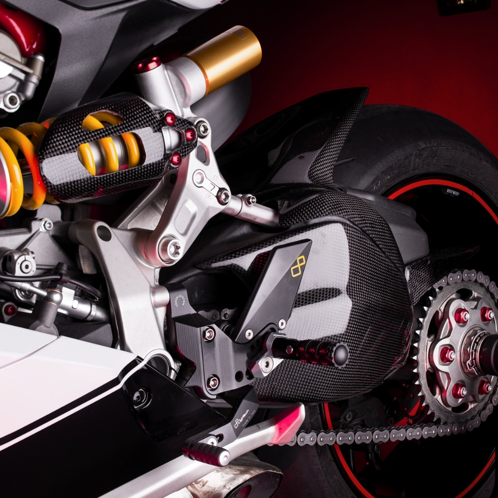 LighTech Carbon Fiber SwingArm Cover CARD1060 - Ducati Panigale 1199 / S / R 2012-2015