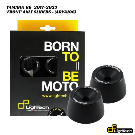 LighTech Front Axle Slider Set ARYA106 - Yamaha R6 2017-2023