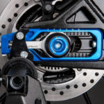 LighTech Front & Rear Axle Slider Kit BLUE - WAPBM401 - BMW S1000RR / M1000RR 2020-2023