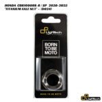 LighTech Titanium Thin Rear Axle Nut D024 - Honda CBR1000RR-R / SP 2020-2023