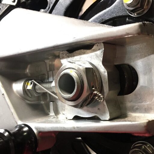 LighTech Titanium Thin Rear Axle Nut D024 - Honda CBR1000RR-R / SP 2020-2023