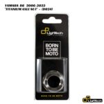 LighTech Titanium Thin Rear Axle Nut D024 - Yamaha R6 2006-2023
