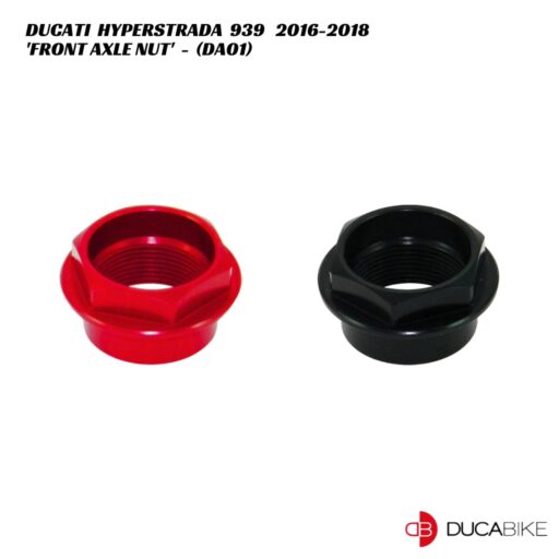 DucaBike Aluminium Front Axle Nut DA01 - Ducati Hyperstrada 939 2016-2018
