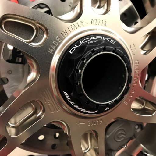 DucaBike Aluminium Rear Wheel Nut DPR02 - Ducati Streetfighter V2 2022-2023