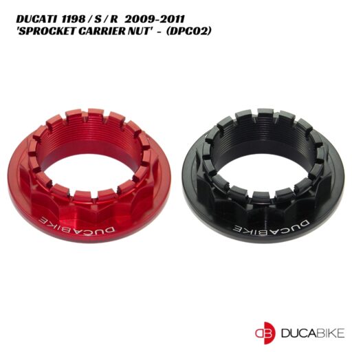 DucaBike Aluminium Sprocket Carrier Nut DPC02 - Ducati 1198 / S / R 2009-2011