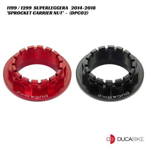 DucaBike Aluminium Sprocket Carrier Nut DPC02 - Ducati 1199 / 1299 Superleggera 2014-2018
