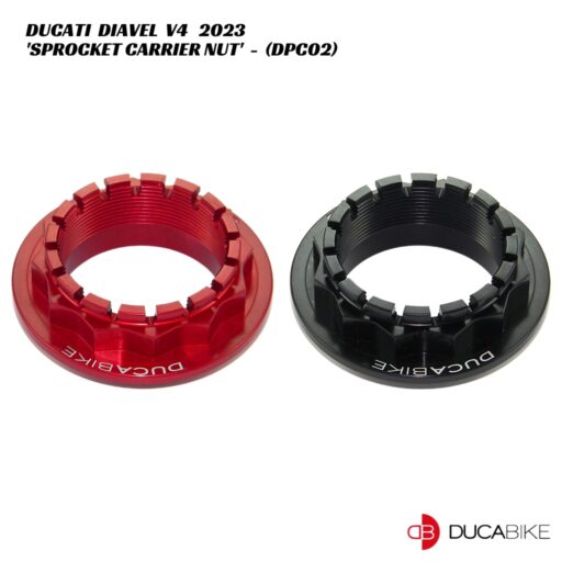 DucaBike Aluminium Sprocket Carrier Nut DPC02 - Ducati Diavel V4 2023