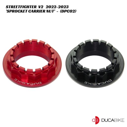 DucaBike Aluminium Sprocket Carrier Nut DPC02 - Ducati Streetfighter V2 2022-2023