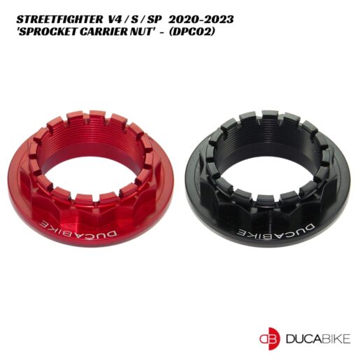 DucaBike Aluminium Sprocket Carrier Nut DPC02 - Ducati Streetfighter V4 / S / SP 2020-2023