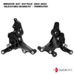 DucaBike Billet Adjustable Rearsets PRM93701 - Ducati Monster 937 / 937 Plus 2021-2023