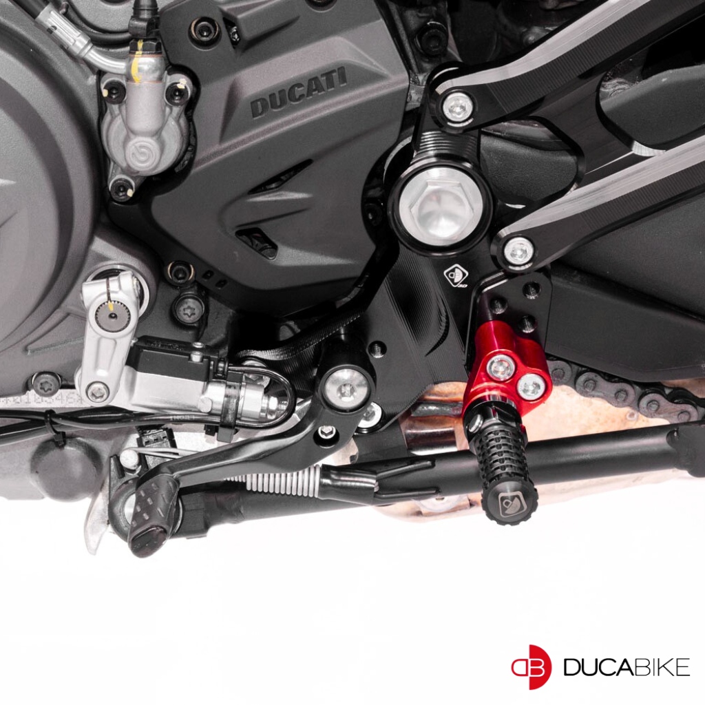 DucaBike Billet Adjustable Rearsets PRM93701 - Ducati Monster 937