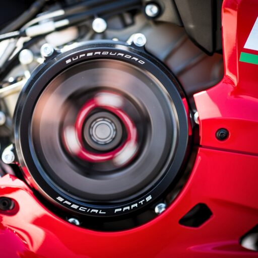 DucaBike Billet Clear Clutch Cover CC119902 - Ducati Streetfighter V2 2022-2023