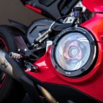 DucaBike Billet Clear Clutch Cover CCV401AE - RED/SLV - Ducati Streetfighter V4 / V4S 2020-2023