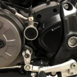 DucaBike Billet Front Sprocket Cover CP12D - BLACK - Ducati Hypermotard 950 / SP 2019-2023