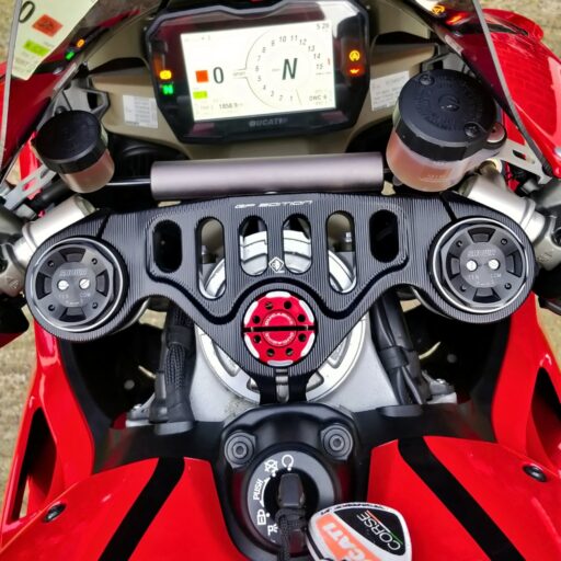 DucaBike Billet Steering Head Nut - GS02 - Ducati Streetfighter V2 2022-2023