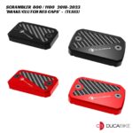 DucaBike Brake & Clutch Reservoir Covers Set - TLS13 - Ducati Scrambler 800 / 1100 2018-2023