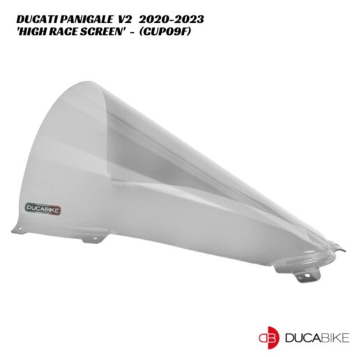 DucaBike High Race Screen CUP09F - SMOKED - Ducati Panigale V2 2020-2023