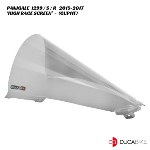 DucaBike High Race Screen CUP11F - SMOKED - Ducati Panigale 1299 / S / R 2015-2017