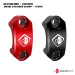 DucaBike OEM Brembo Master Cylinder Clamp CV01 - TRIUMPH