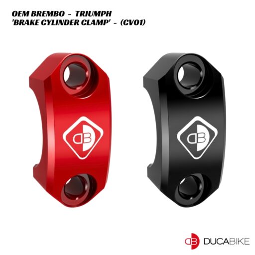 DucaBike OEM Brembo Master Cylinder Clamp CV01 - TRIUMPH