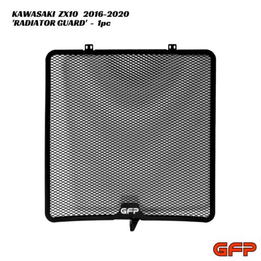 GFP Aluminium Radiator Guard - 1pc - Kawasaki ZX10 2016-2020