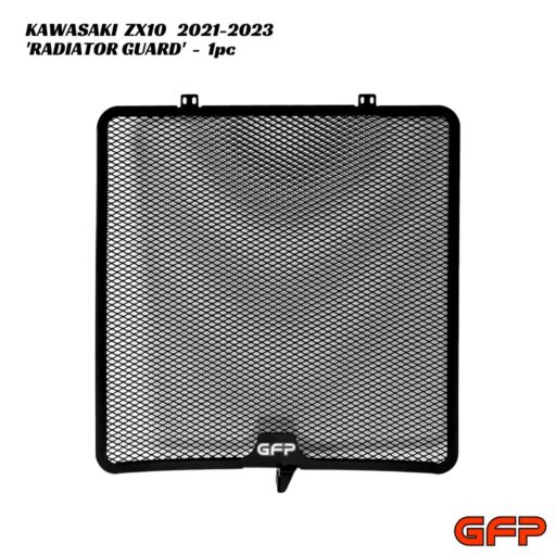 GFP Aluminium Radiator Guard - 1pc - Kawasaki ZX10 2021-2023