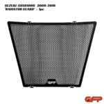 GFP Aluminium Radiator Guard - 1pc - Suzuki GSXR1000 2009-2016
