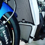 GFP Aluminium Radiator Guard - 1pc - Suzuki GSXR1000 / GSXR1000R 2017-2023