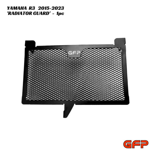 GFP Aluminium Radiator Guard - 1pc - Yamaha R3 2015-2023