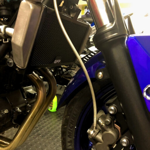 GFP Aluminium Radiator Guard - 1pc - Yamaha R3 2015-2023