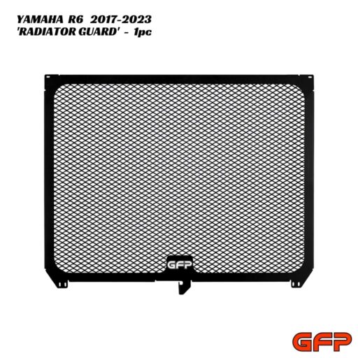 GFP Aluminium Radiator Guard - 1pc - Yamaha R6 2017-2023