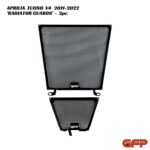 GFP Aluminium Radiator & Oil Cooler Guards - 2pc - Aprilia Tuono V4 2011-2022