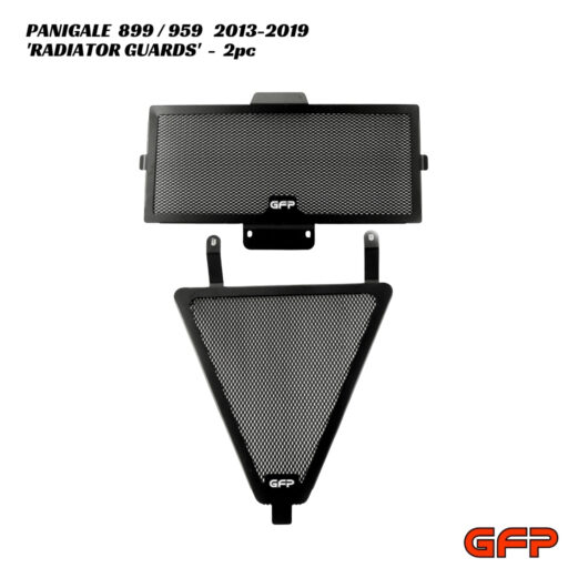 GFP Aluminium Radiator & Oil Cooler Guards - 2pc - Ducati Panigale 899 / 959 2013-2019