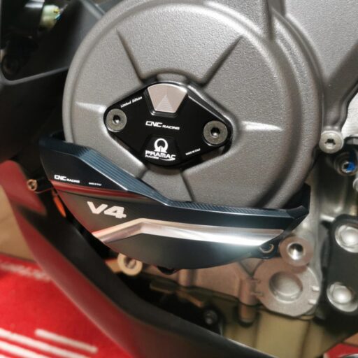 CNC Billet Alternator Protection Cover - PR319BS - Ducati Multistrada V4 / V4S 2021-2023