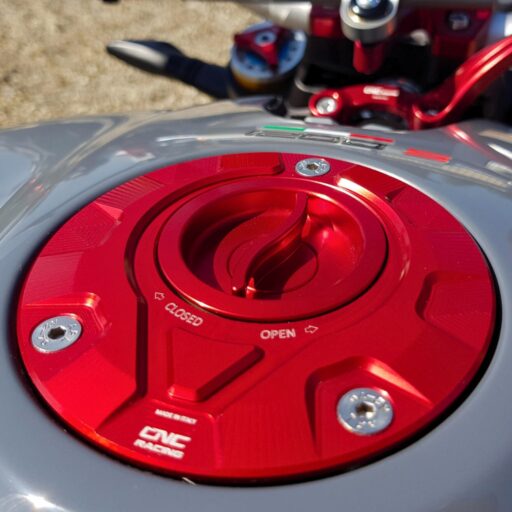 CNC Billet Fuel Cap Flange - TSB13 - Yamaha R1 / R1M 2015-2023