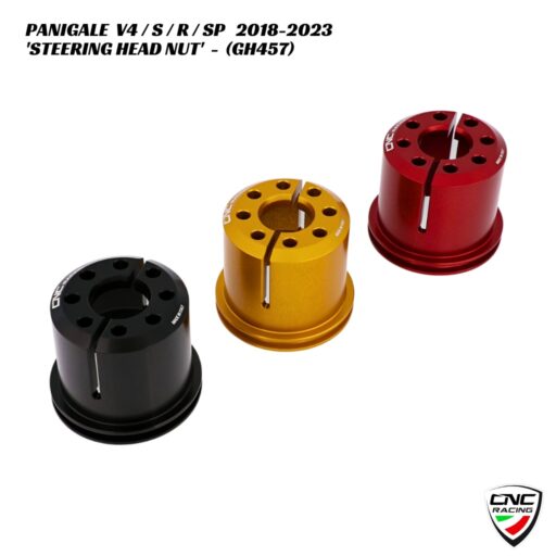 CNC Billet Steering Head Nut - GH457 - Ducati Panigale V4 / S / R / SP 2018-2023