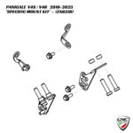 CNC Carbon Fiber Brake Coolers With Mounts - ZA701 - Ducati Panigale V4S / V4R 2018-2023