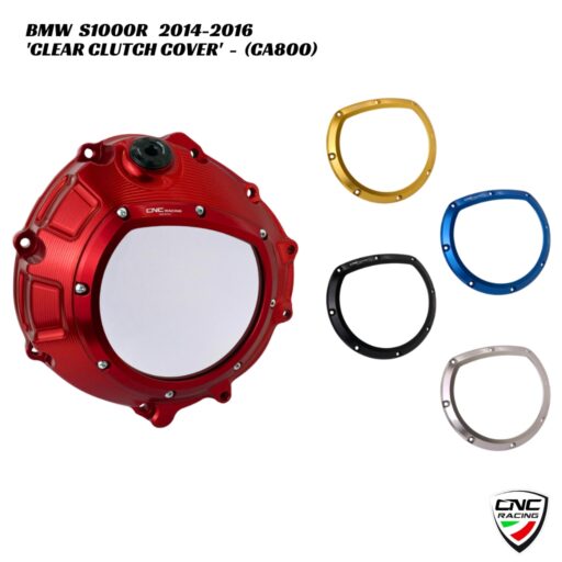 CNC Clear Clutch Cover - CA800 - BMW S1000R 2014-2016